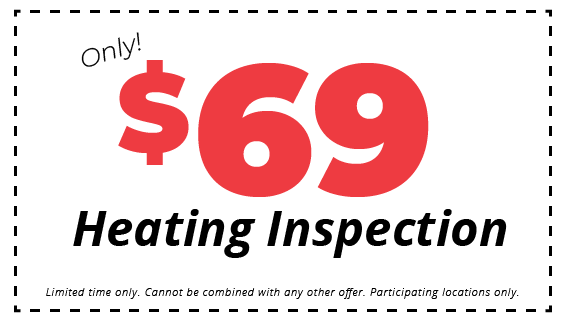 $69 heating inspection coupon