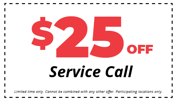 $25 off hvac service call coupon